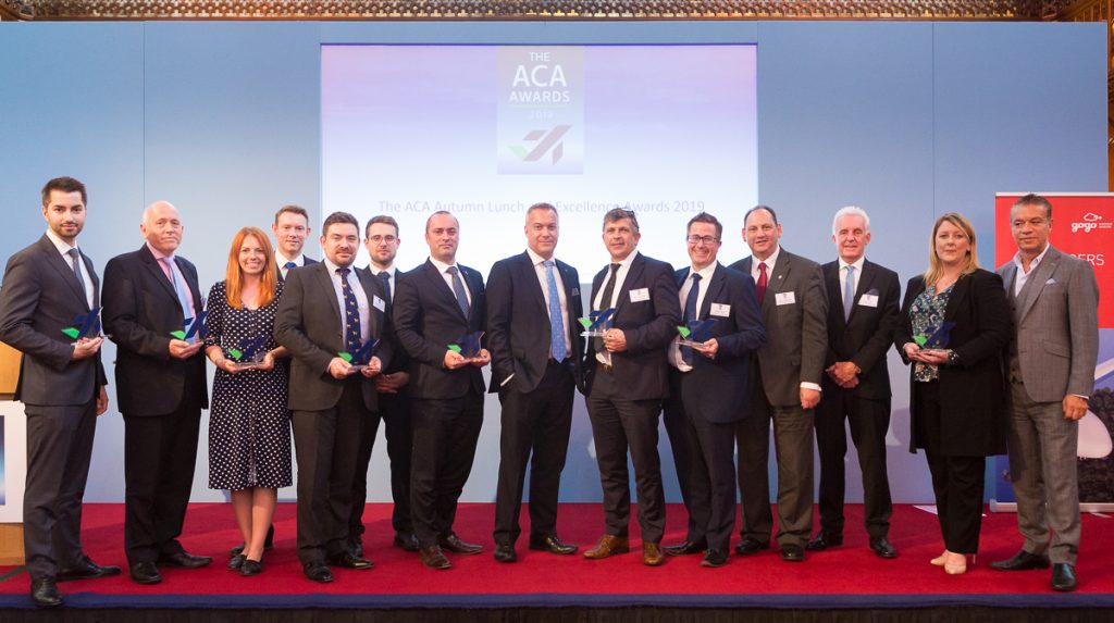The ACA Excellence Awards Lunch winners 2019